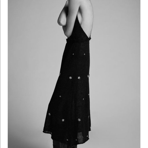 ZARA NWT WOOL AND ALPACA DRESS - Picture 2 of 10